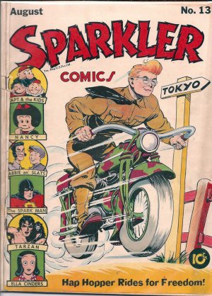 SPARKLER COMICS # 13, 3.0 GD/VG 