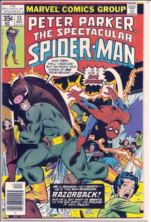 SPECTACULAR SPIDER-MAN # 13, 4.5 VG + 