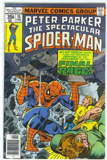 Spectacular Spider-Man # 15, 5.5 FN -