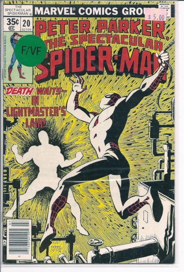 Spectacular Spider-Man, Peter Parker # 20, 7.0 FN/VF