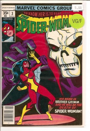 Spider-Woman # 3, 5.0 VG/FN 