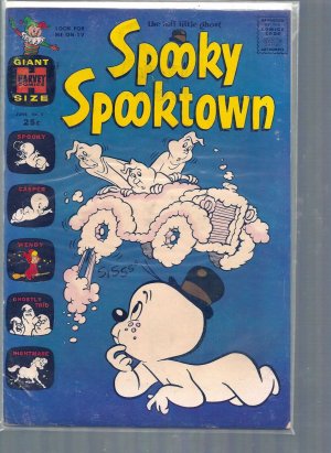 SPOOKY SPOOKTOWN # 5, 4.5 VG + 
