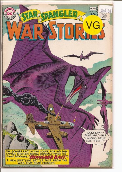 Star Spangled War Stories # 113, 4.0 VG