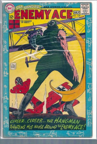 Star Spangled War Stories # 139, 3.5 VG -