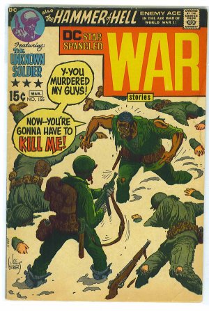 Star Spangled War Stories # 155, 4.0 VG 