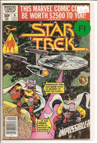 Star Trek # 6, 6.0 FN