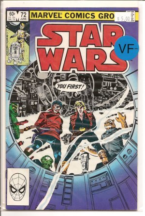 Star Wars # 72, 7.5 VF - 