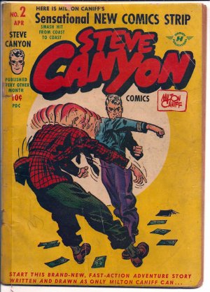 STEVE CANYON COMICS # 2, 0.5 PR 