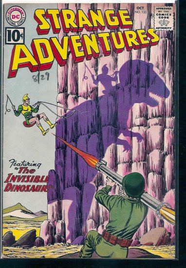 STRANGE ADVENTURES # 133, 4.0 VG