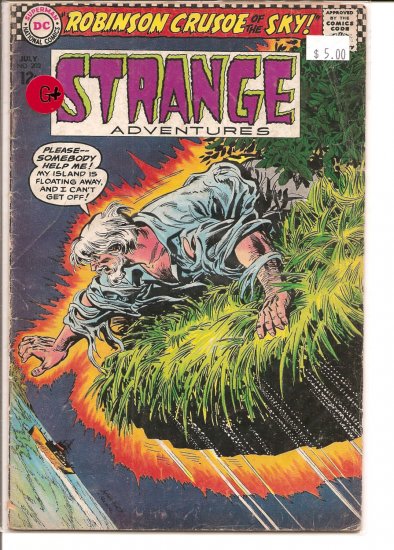 Strange Adventures # 202, 2.5 GD +