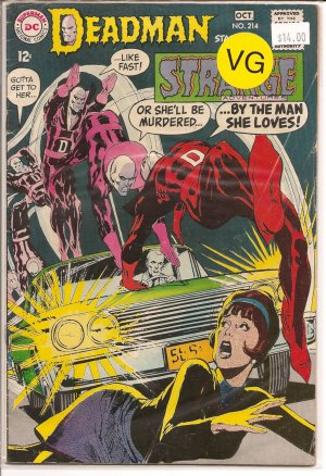 Strange Adventures # 214, 4.0 VG 
