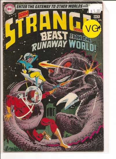 Strange Adventures # 220, 4.5 VG +