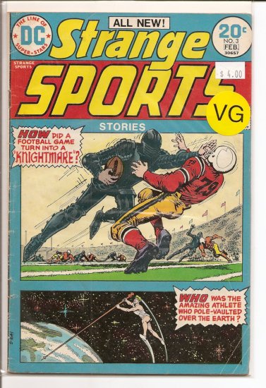 Strange Sports Stories # 3, 4.0 VG