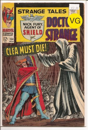 Strange Tales # 154, 4.0 VG 