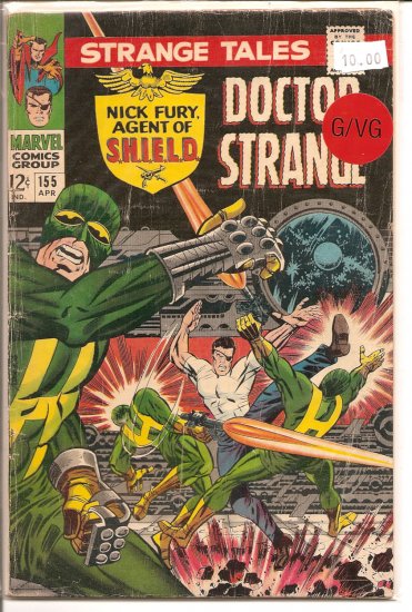 Strange Tales # 155, 3.0 GD/VG