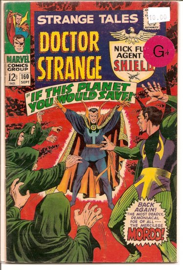 Strange Tales # 160, 2.5 GD +