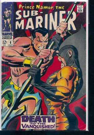 SUB-MARINER # 6, 4.0 VG 