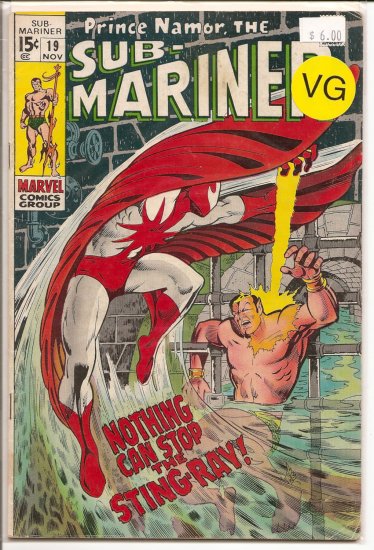 Sub-Mariner # 19, 4.0 VG