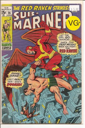 Sub-Mariner # 26, 4.5 VG + 