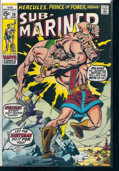 SUB-MARINER # 29, 4.0 VG