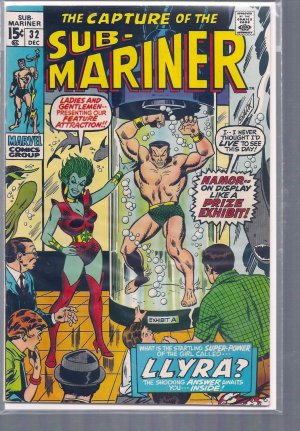SUB-MARINER # 32, 4.5 VG + 