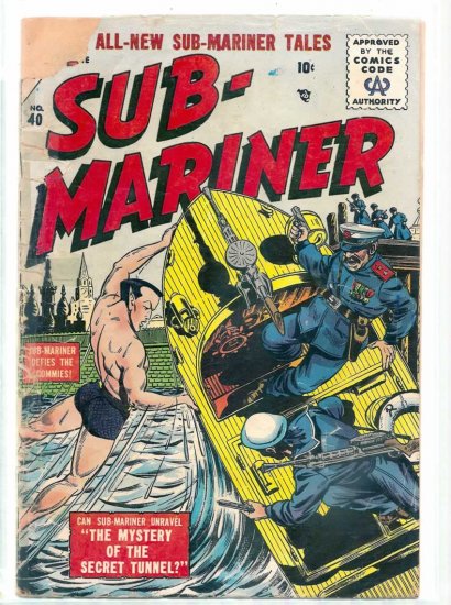 SUB-MARINER # 40, 1.0 FR