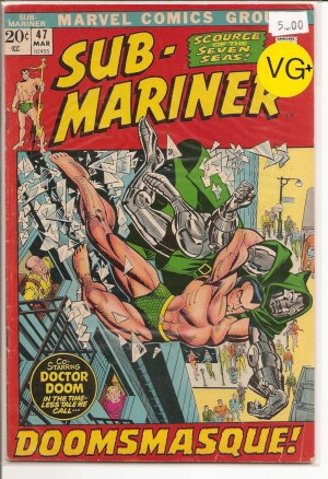 Sub-Mariner # 47, 4.5 VG + 