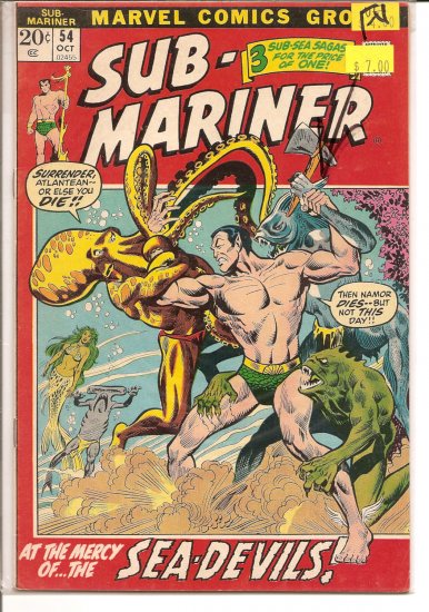 Sub-Mariner # 54, 6.0 FN