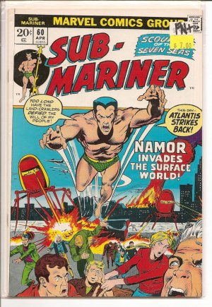 Sub-Mariner # 60, 6.5 FN + 