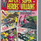 SUPER HEROES VERSUS SUPER VILLIANS # 1, 4.0 VG 