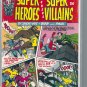 SUPER HEROES VERSUS SUPER VILLIANS # 1, 4.0 VG 