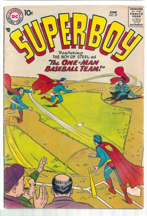 SUPERBOY # 57, 3.5 VG - 