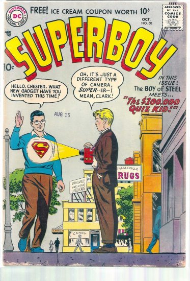 SUPERBOY # 60, 4.5 VG +