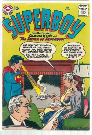 SUPERBOY # 62, 4.5 VG + 