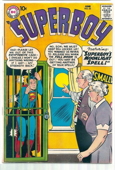 SUPERBOY # 65, 4.5 VG +