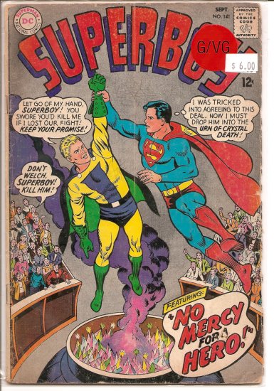 Superboy # 141, 3.0 GD/VG