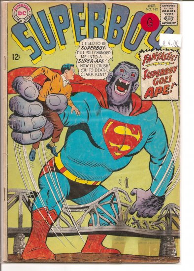 Superboy # 142, 2.0 GD
