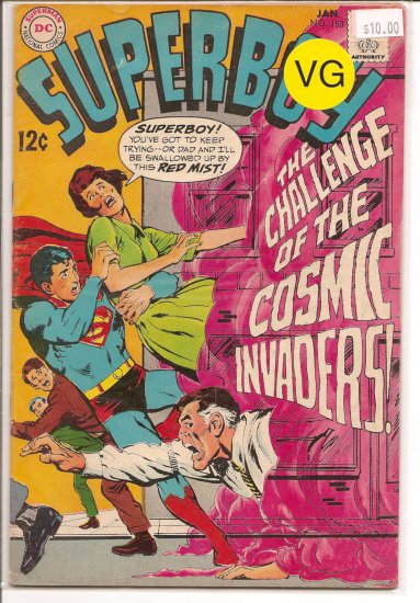 Superboy # 153, 4.0 VG
