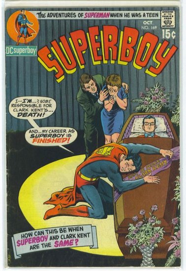Superboy # 169, 4.5 VG +