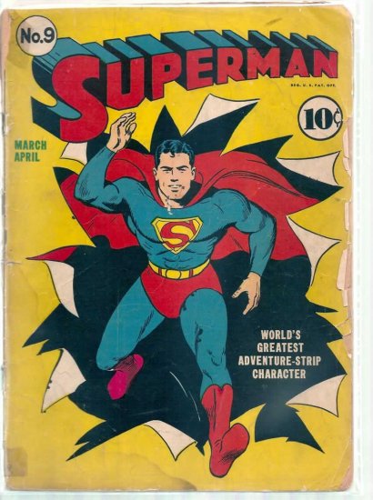 SUPERMAN # 9, 1.0 FR