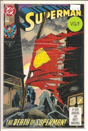 Superman # 75, 5.0 VG/FN 