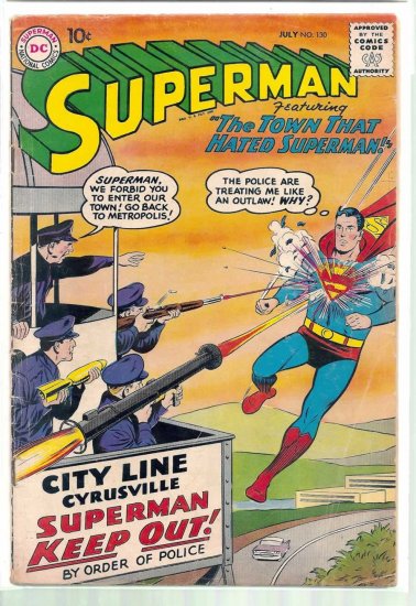 SUPERMAN # 130, 3.5 VG -