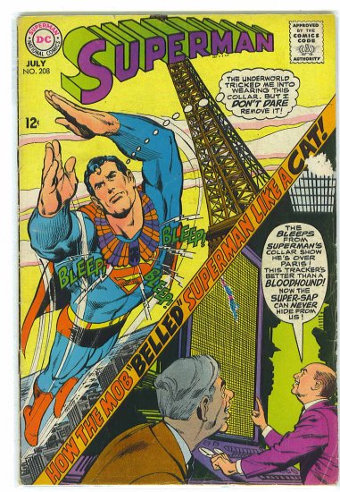 Superman # 208, 3.5 VG -