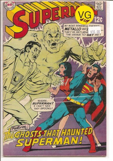 Superman # 214, 4.0 VG