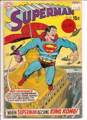 Superman # 226, 3.0 GD/VG 