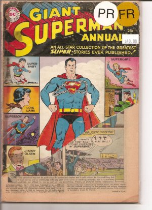 Superman Annual # 1, 1.0 FR 
