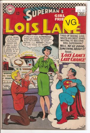 Superman's Girlfriend Lois Lane # 69, 4.0 VG 