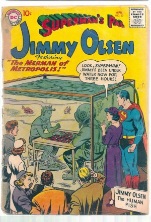 SUPERMAN'S PAL JIMMY OLSEN # 20, 0.5 PR 