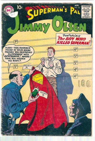 SUPERMAN'S PAL JIMMY OLSEN # 28, 2.0 GD