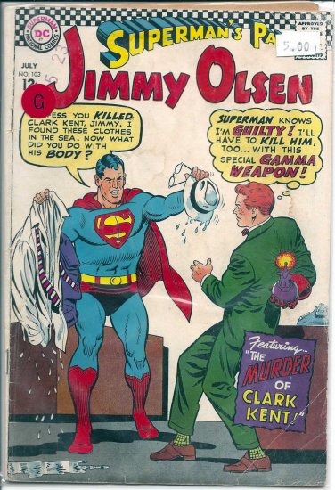Superman's Pal Jimmy Olsen # 103, 2.0 GD